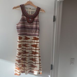 Lucky brand beaded dress size small